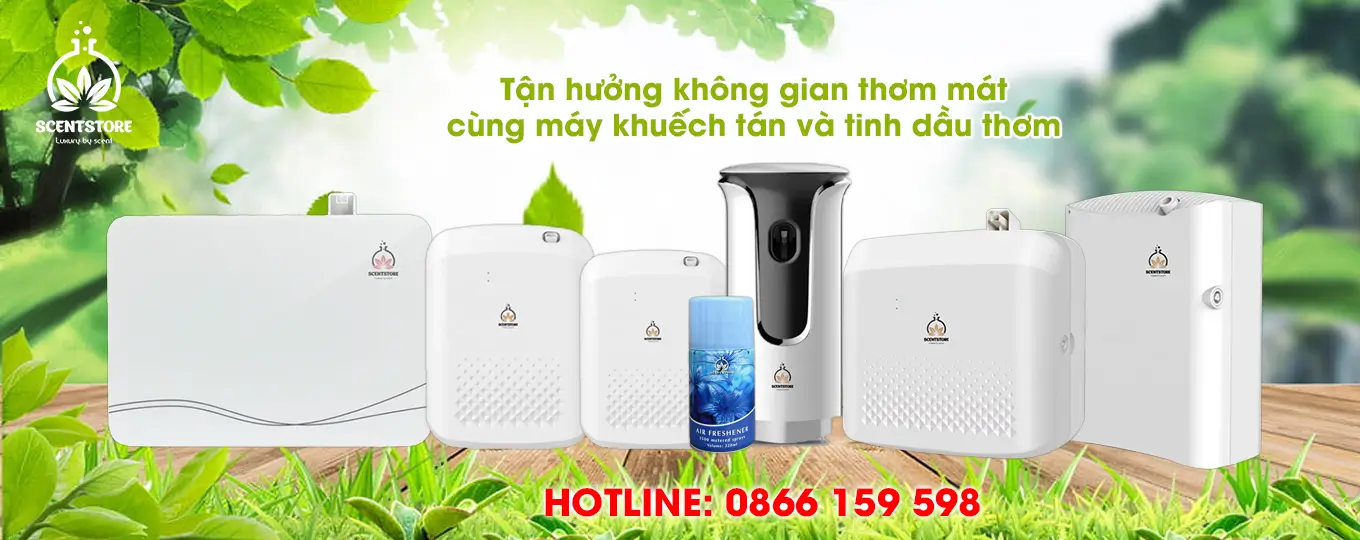 Tận hưởng không gian thơm ngát cùng Scentstore