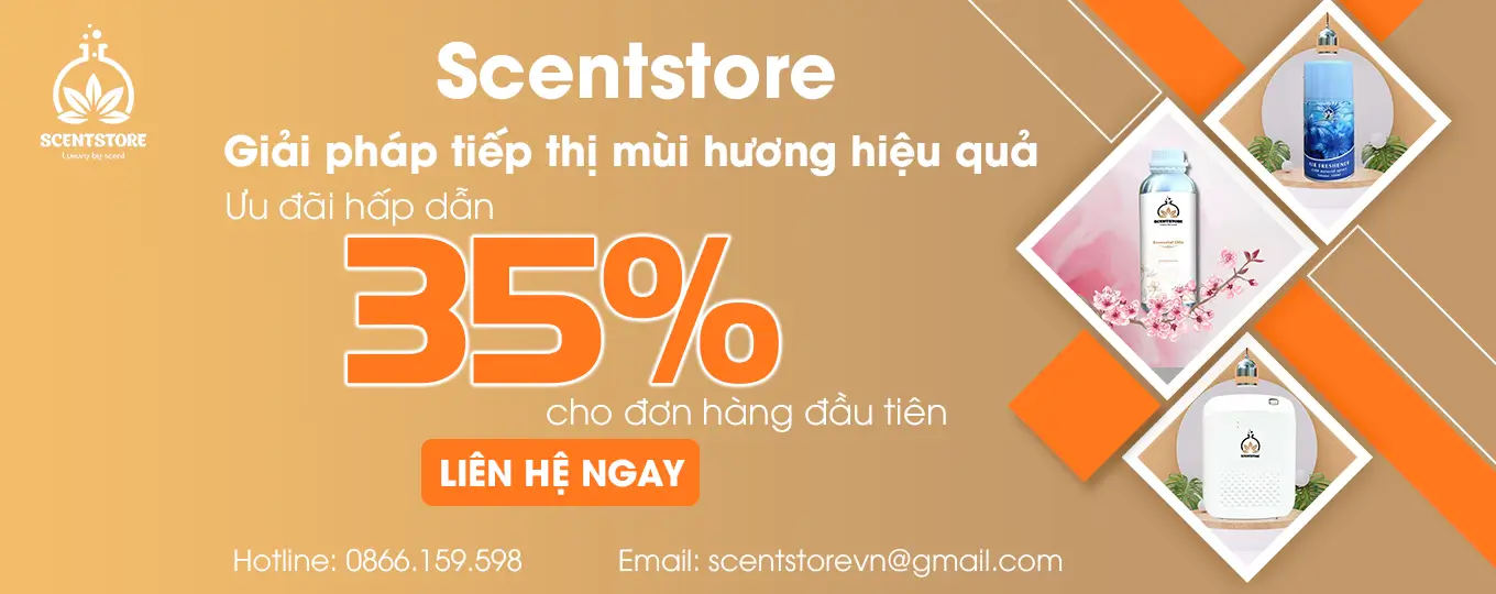 Khuyến mãi cho đơn hàng đầu tiên tại Scentstore