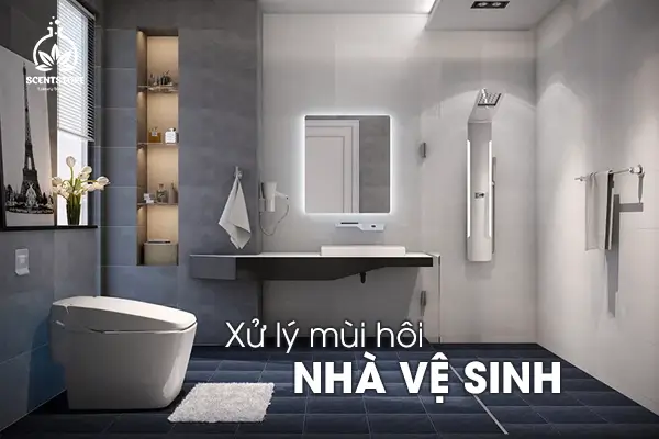 Biện pháp xử lý mùi hôi nhà vệ sinh